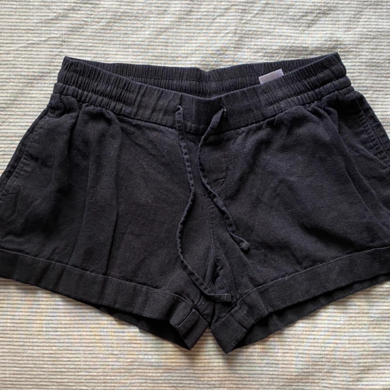 Old Navy black flowy shorts drawstring flowy