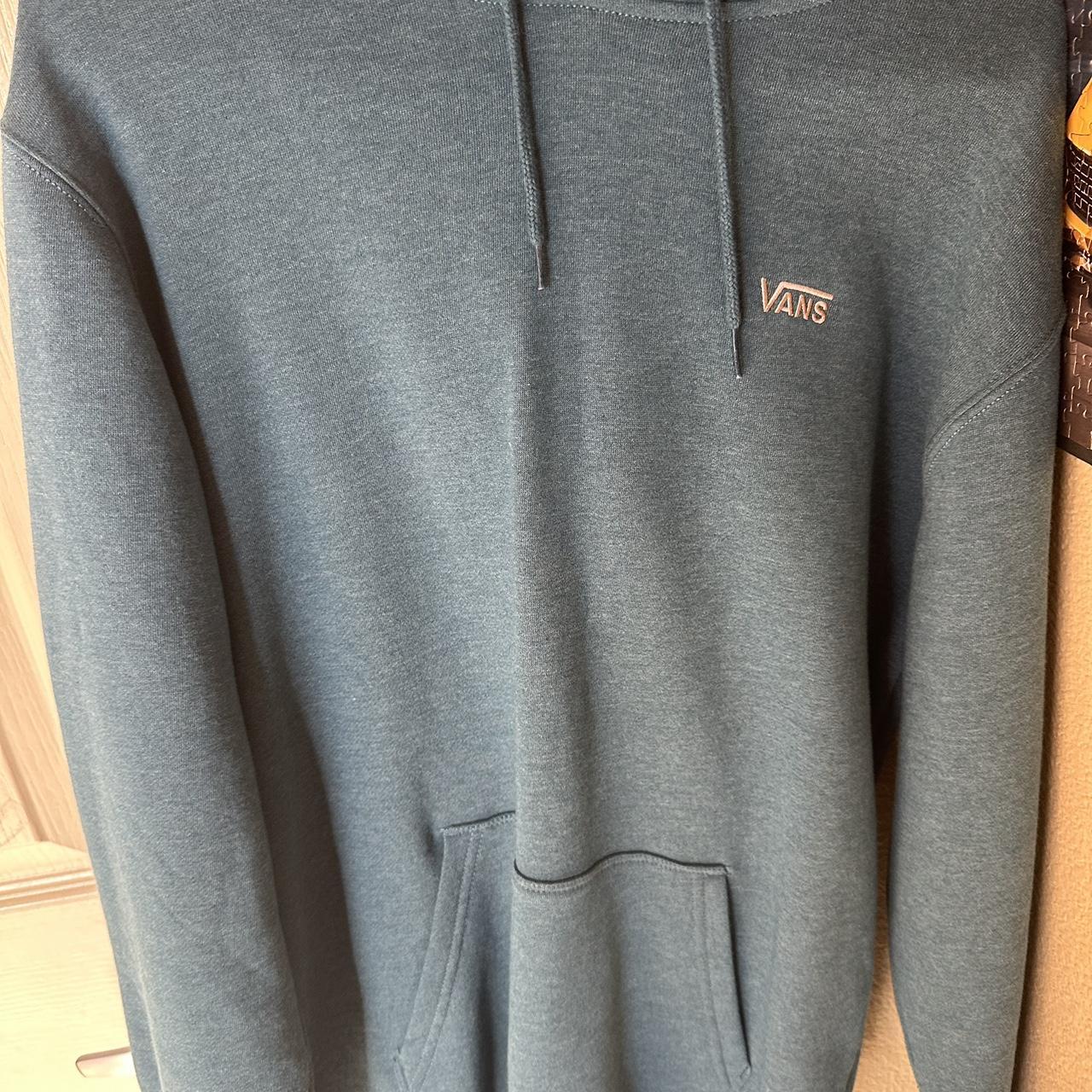 Medium Blue Vans Hoodie plain