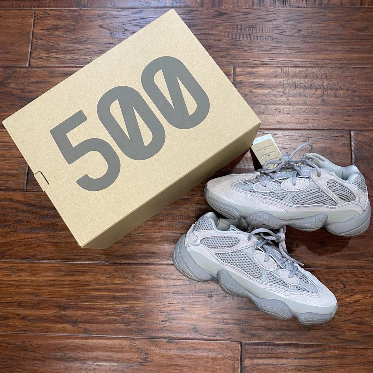 Yeezy 500 Ash Grey Brand new in box Size 6 NOT 7... - Depop