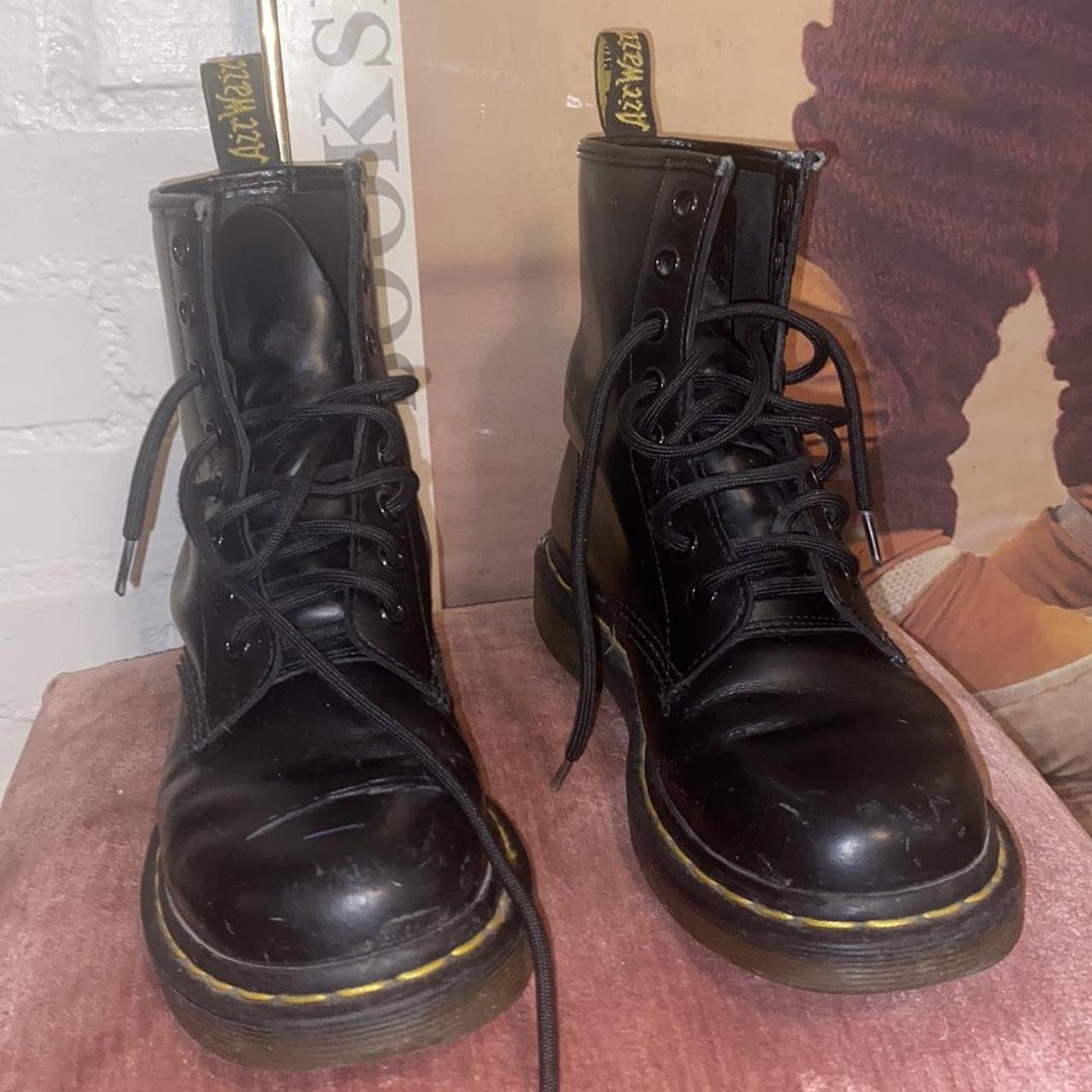 1460 Dr. Martens leather boots - Depop