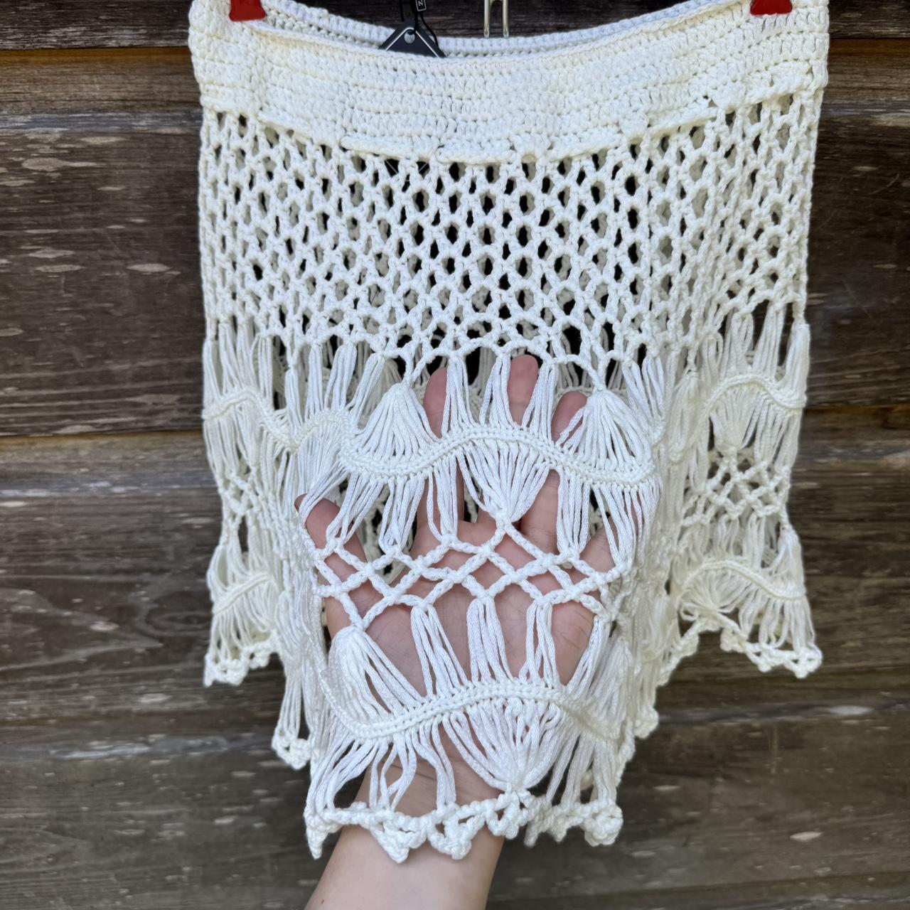 Women's Skirt - White/Cream - M – Beach skirt - image 5