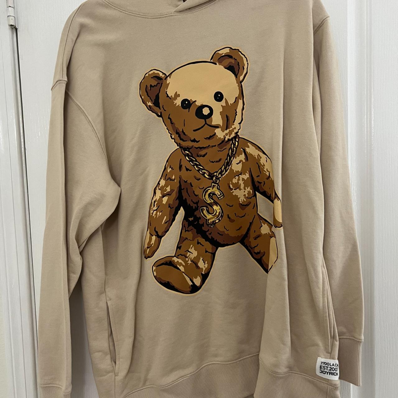 Joyrich Teddy Bear Chain Hoodie oversized fit . Depop