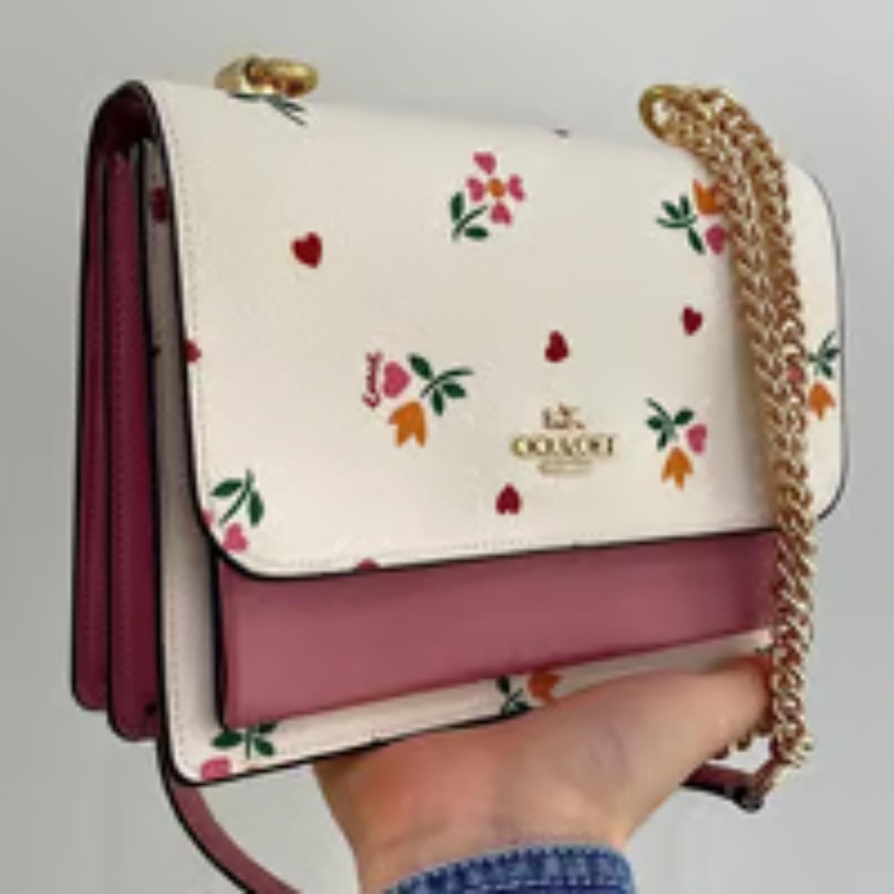 Coach Klare cheapest Crossbody in Heart Petal Print