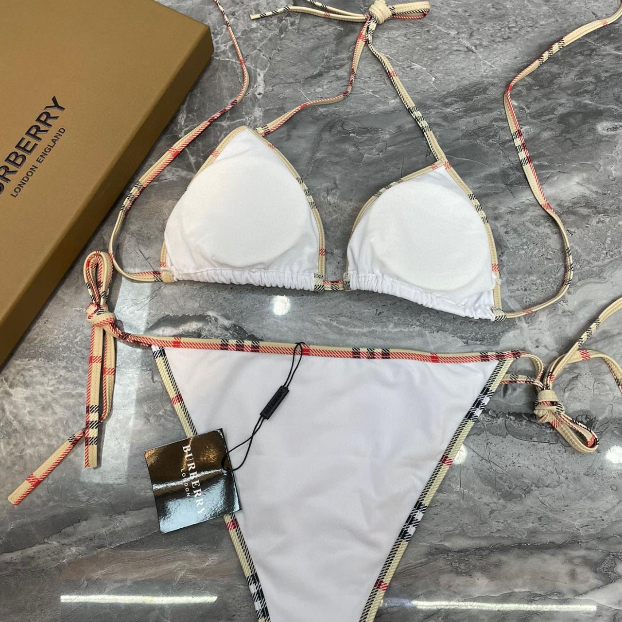 Burberry bikini 👙❤️😍🥰 swimsuit suitable for a Depop