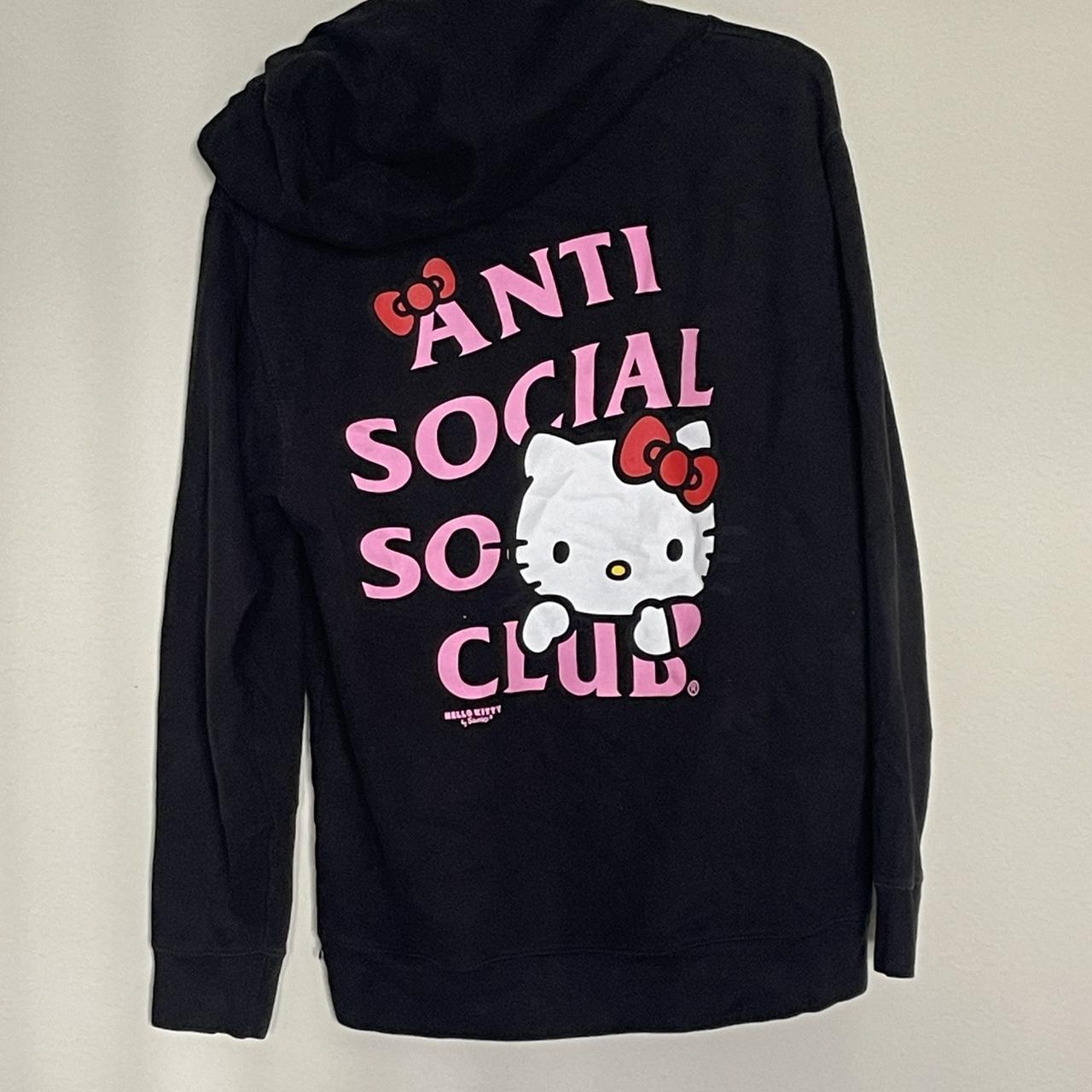 Hello kitty anti social social club hoodie hotsell