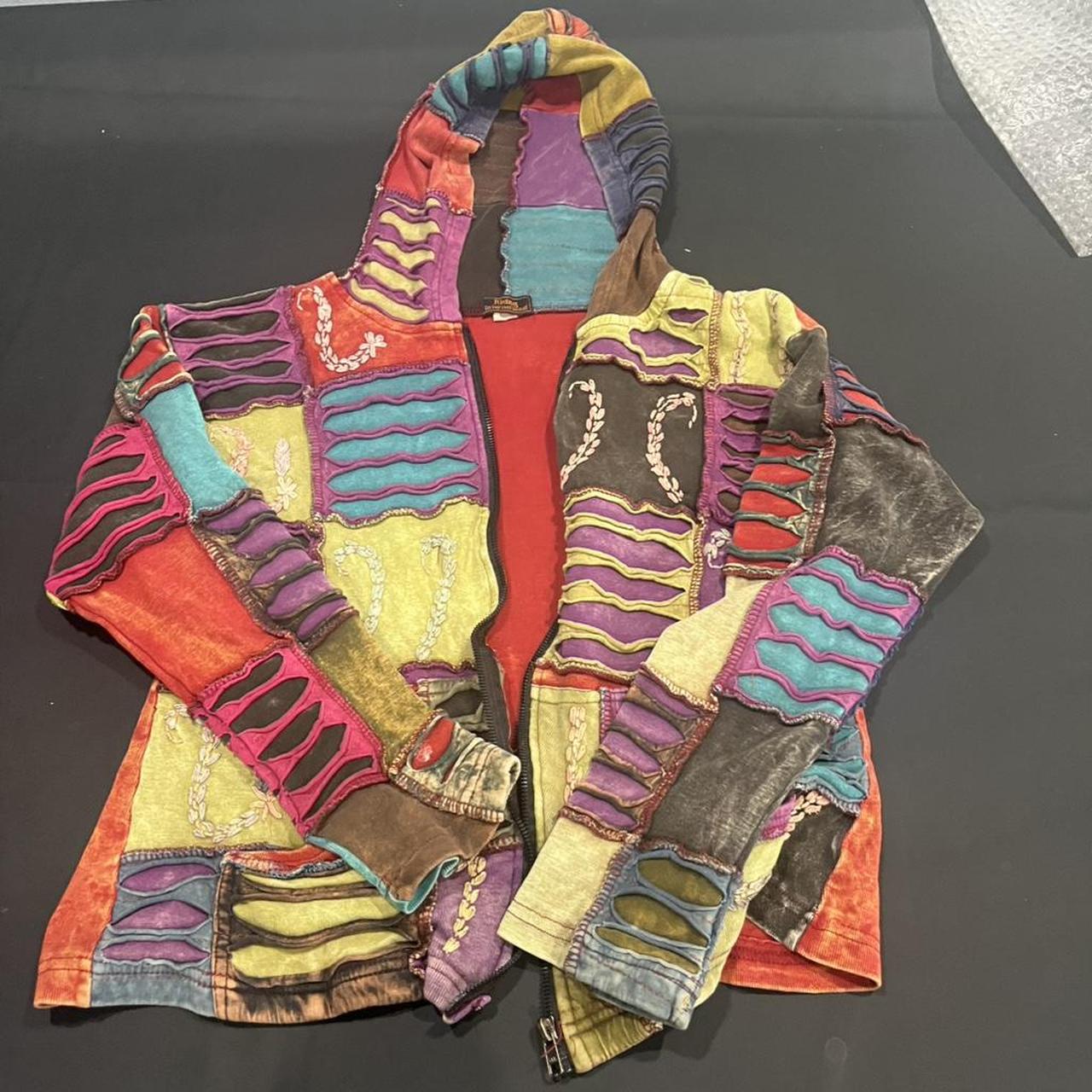 Women's Jacket - Multi - S – Patch work Women’s M… - image 1