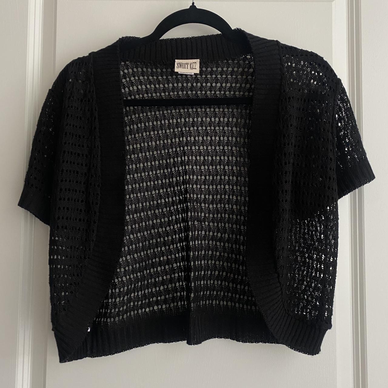 Women S Black Cardigan Depop