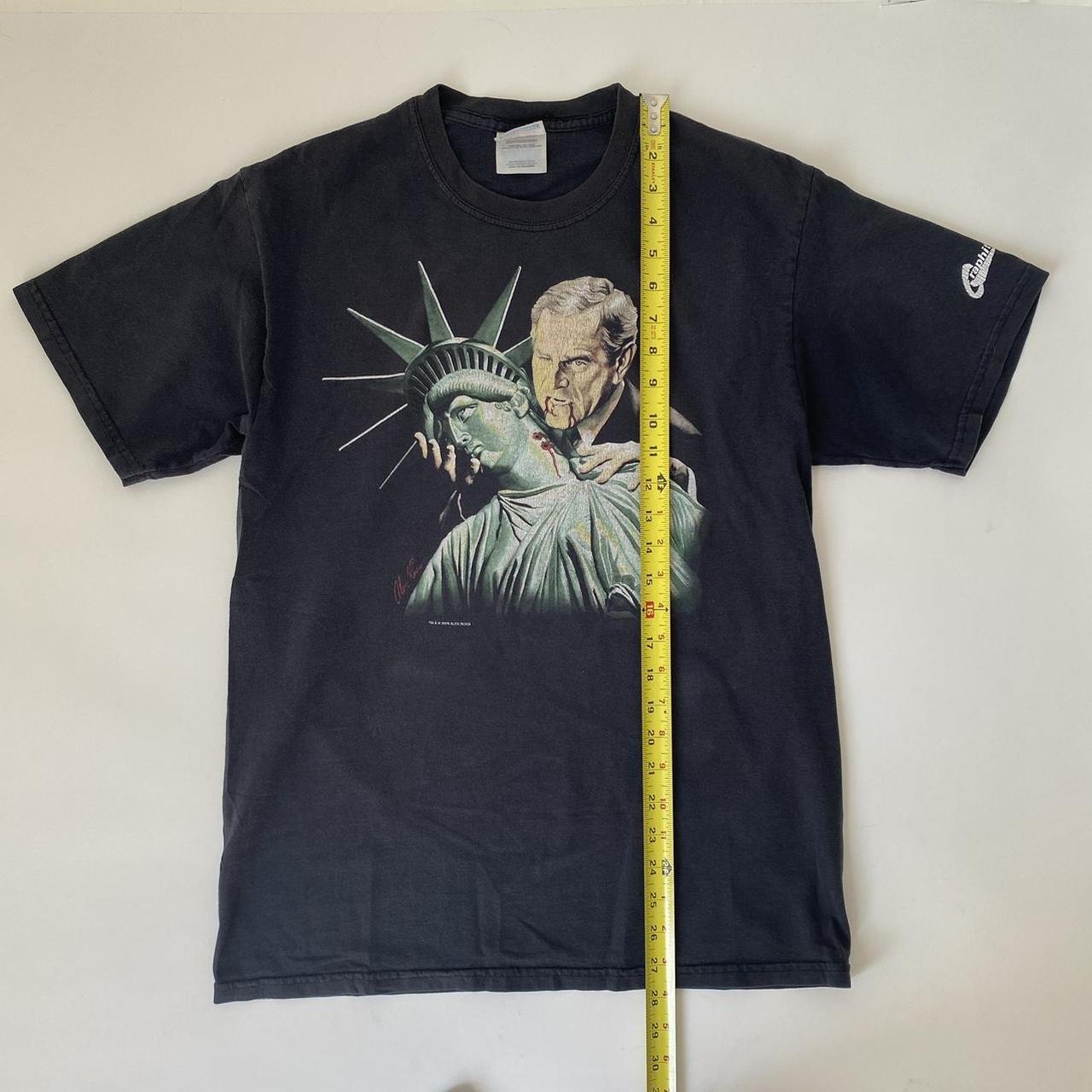 Vintage Alex Ross Vampire George Bush Biting Depop