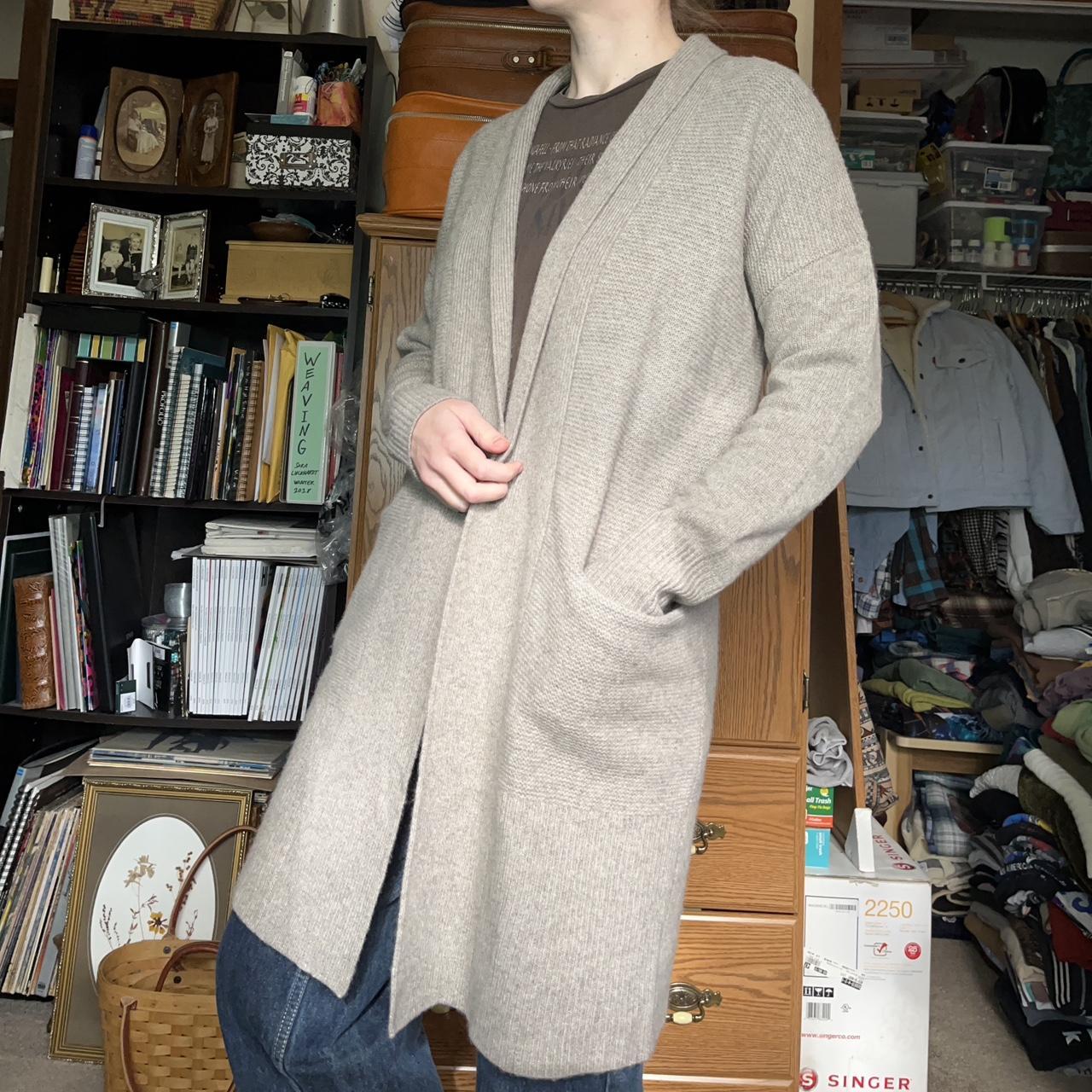 Tahari hotsell long cardigan