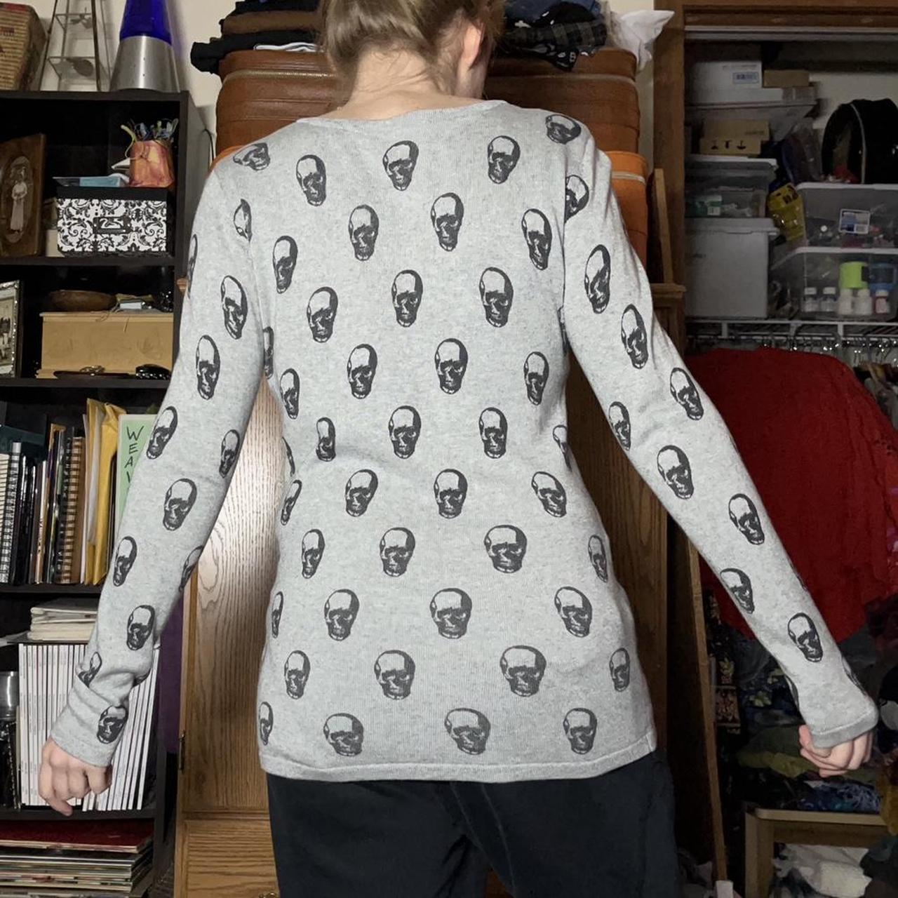 Philosophy sale skull sweater