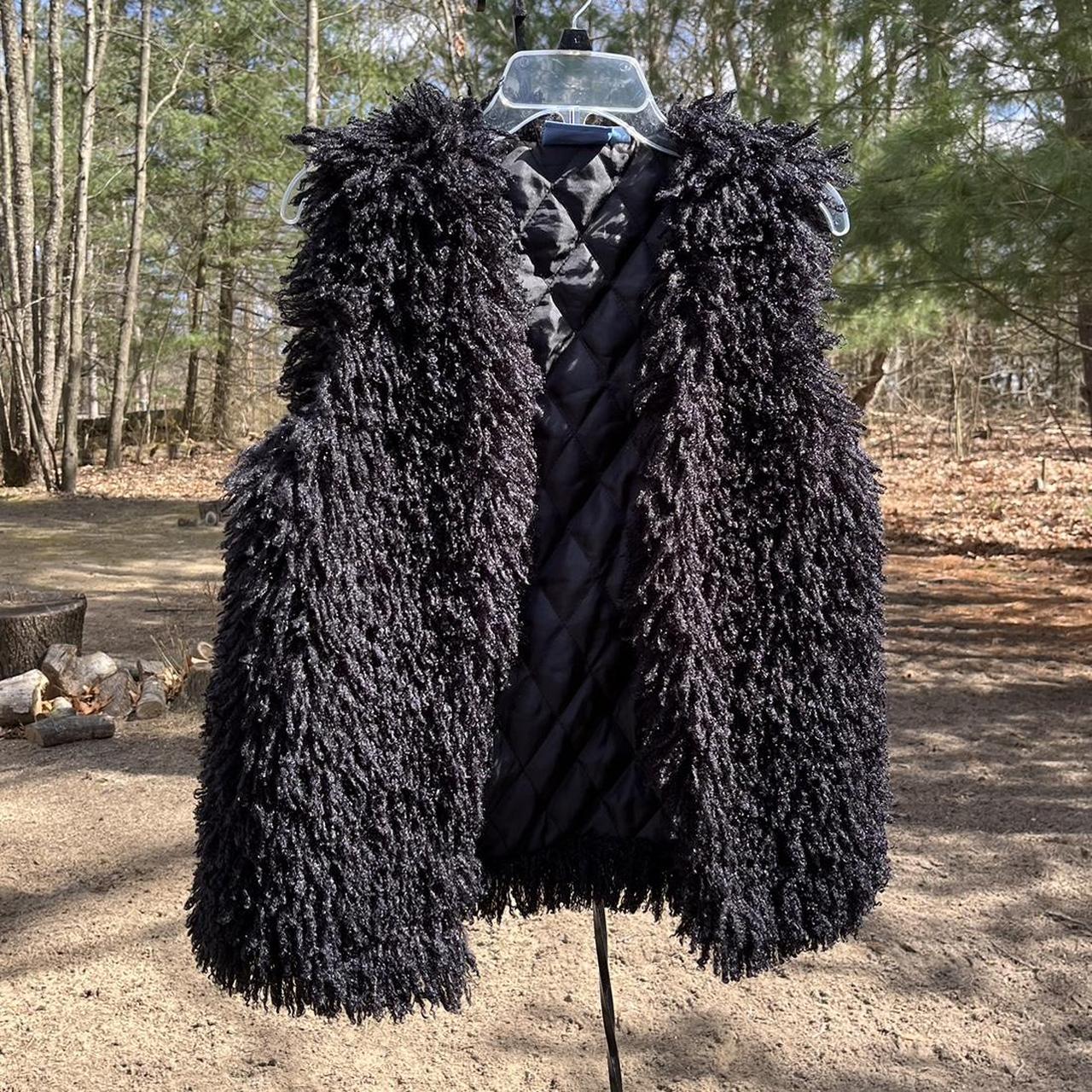 Simply Vera Vera Wang faux fur shag vest in