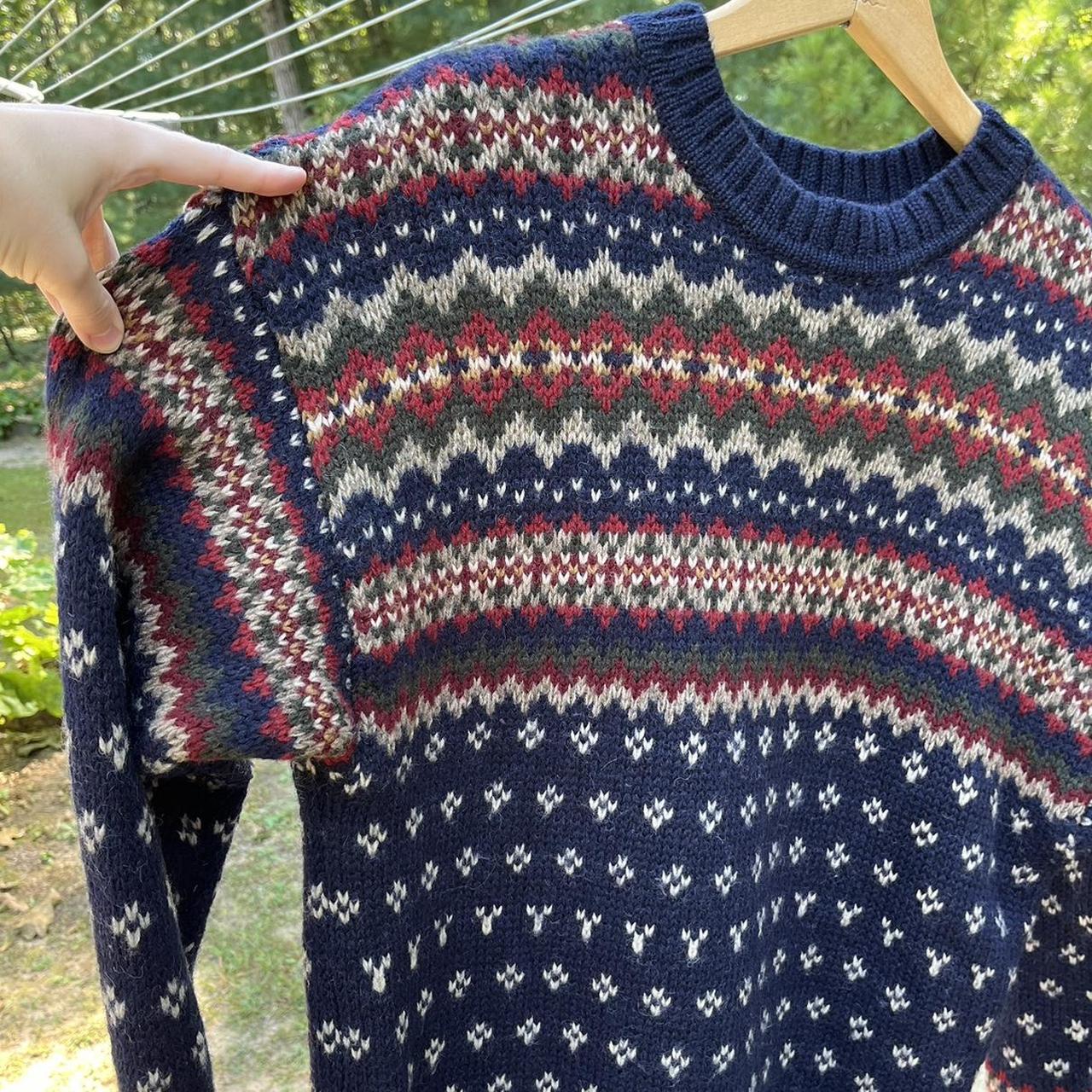 Vintage 90s Abercrombie Fitch The Big Sweater Depop