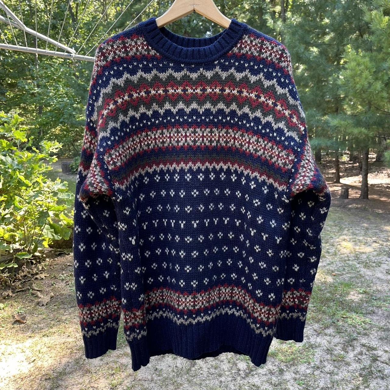 Isle Sweater Abercrombie And Fitch Christmas Jumper Vintage 90s