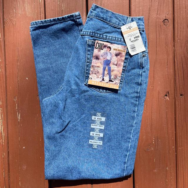 国内で当店のみ SAVAGEGROWTHWORLD - Distressed Striped Vintage 80s Chic by h.i.s. striped high-waisted | Depop