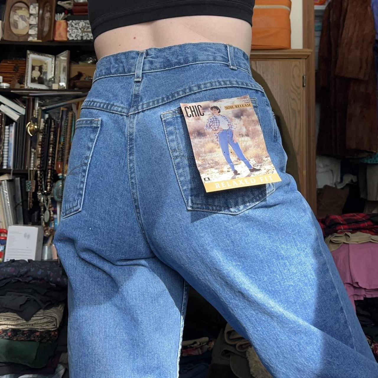 Vintage 80s Chic by h.i.s. striped high-waisted | Depop