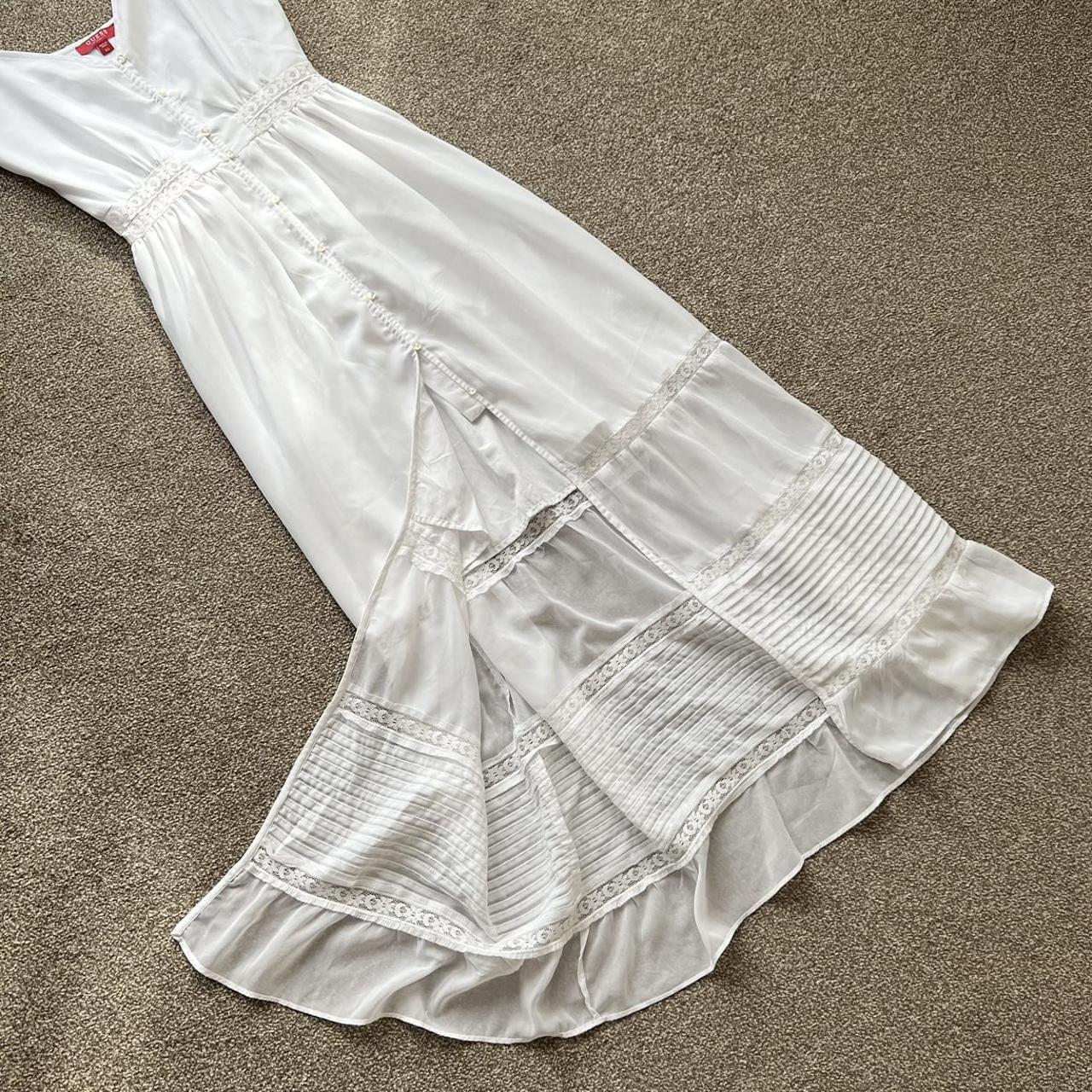 Guess white maxi dress on sale