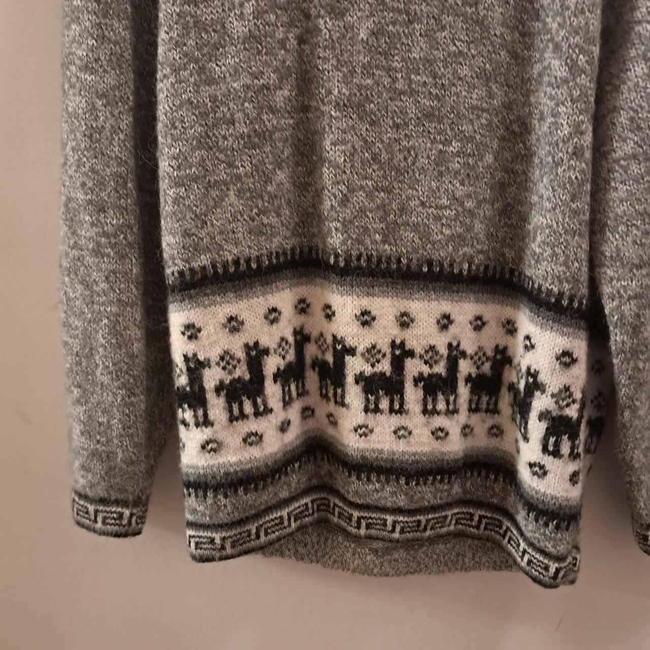 Source Unknown Women's Sweater - Grey/Multi - M –… - image 2