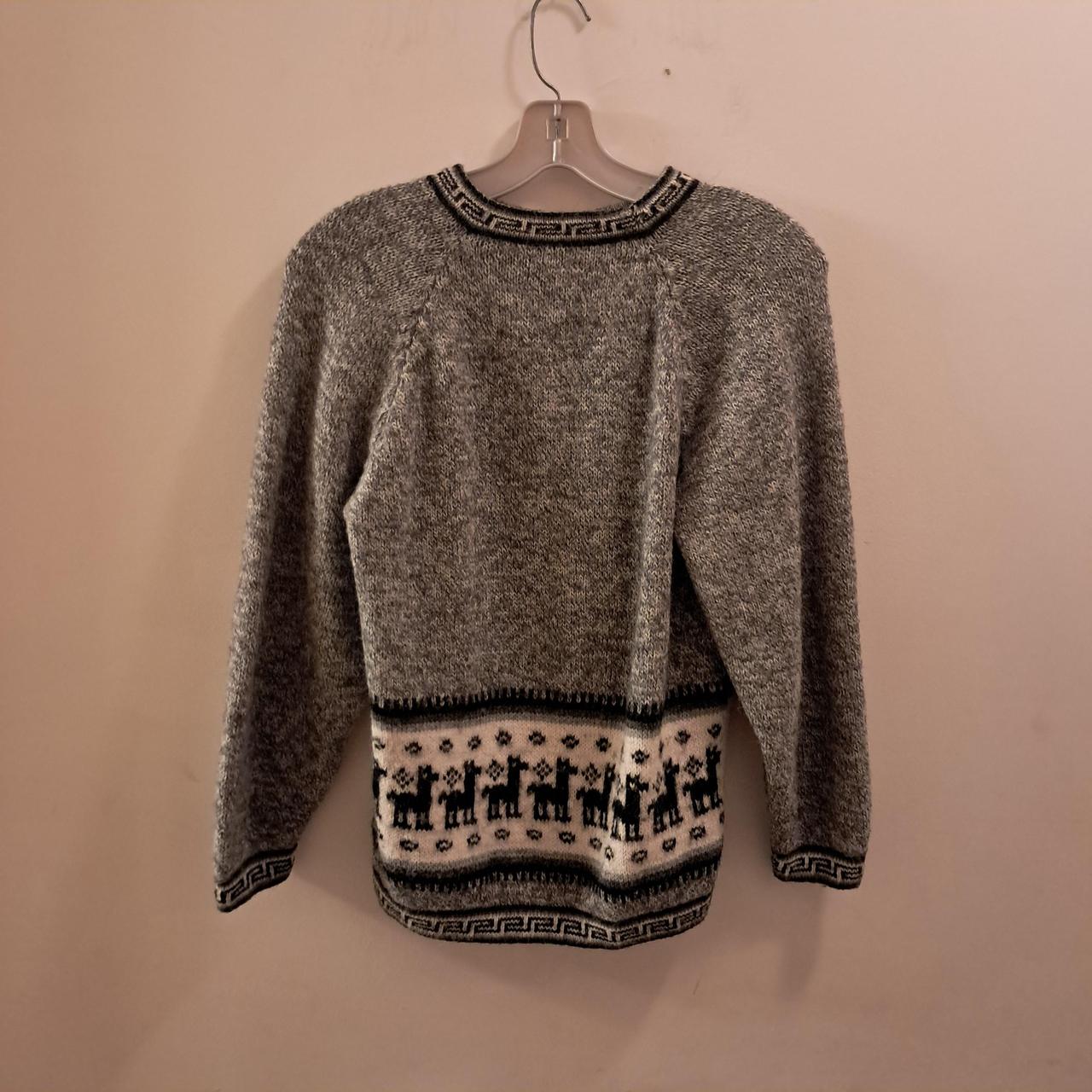 Source Unknown Women's Sweater - Grey/Multi - M –… - image 3