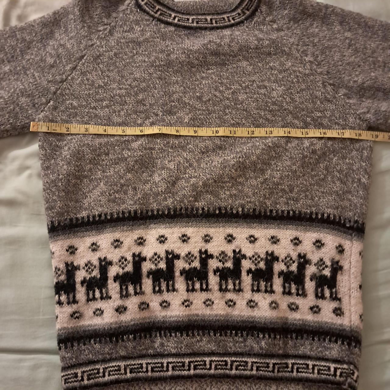 Source Unknown Women's Sweater - Grey/Multi - M –… - image 5