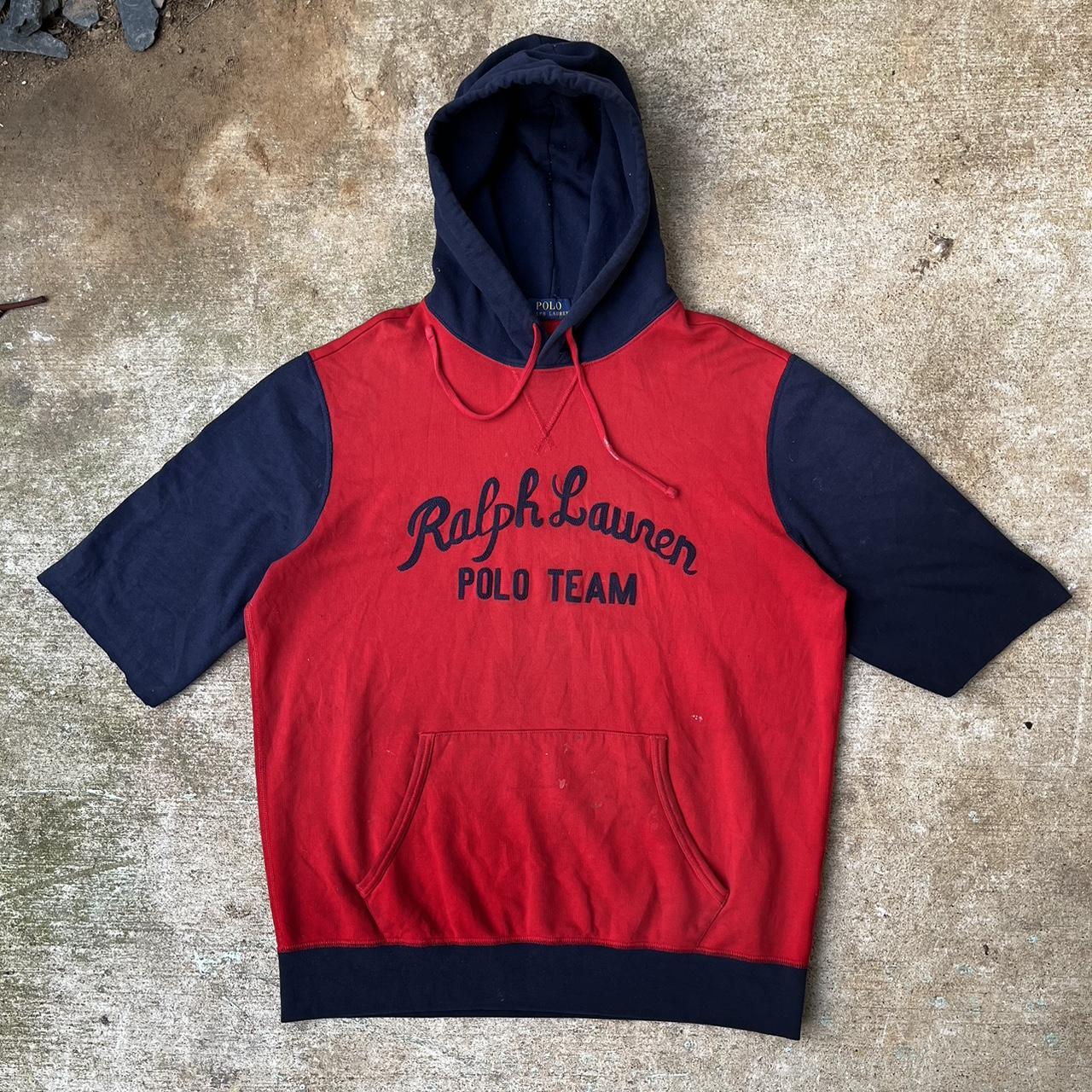 Ralph lauren short sleeve hoodie hotsell