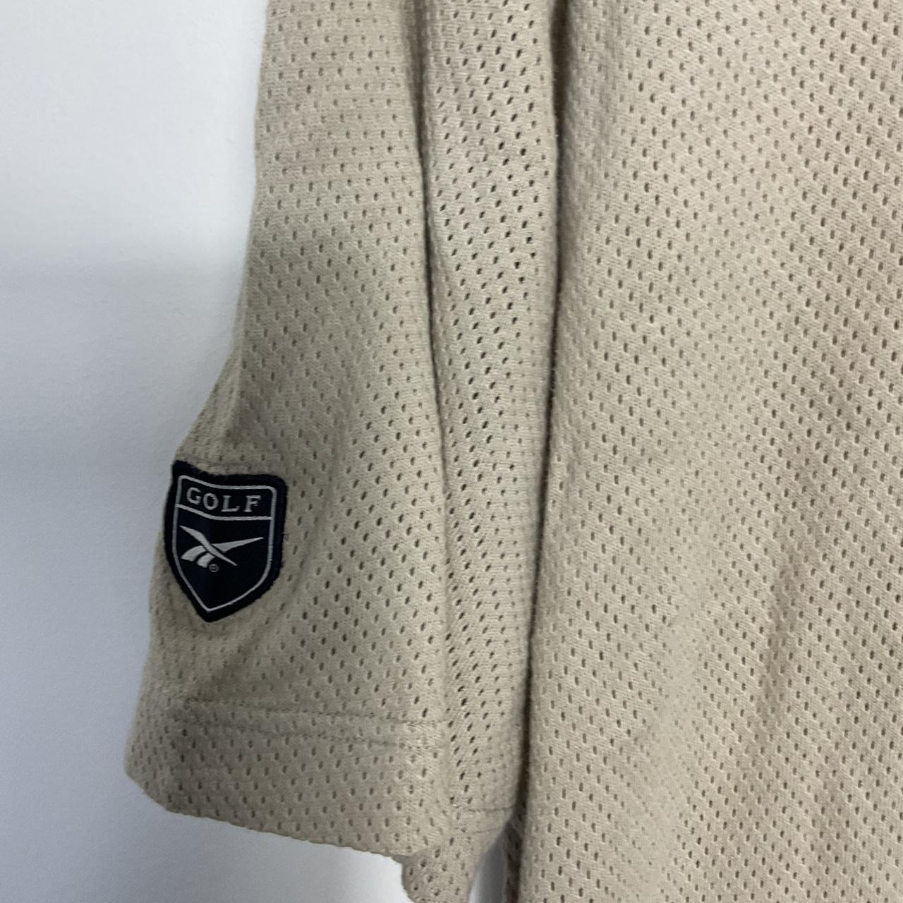 Vintage Reebok Golf polo shirt zip XL General Wear Depop