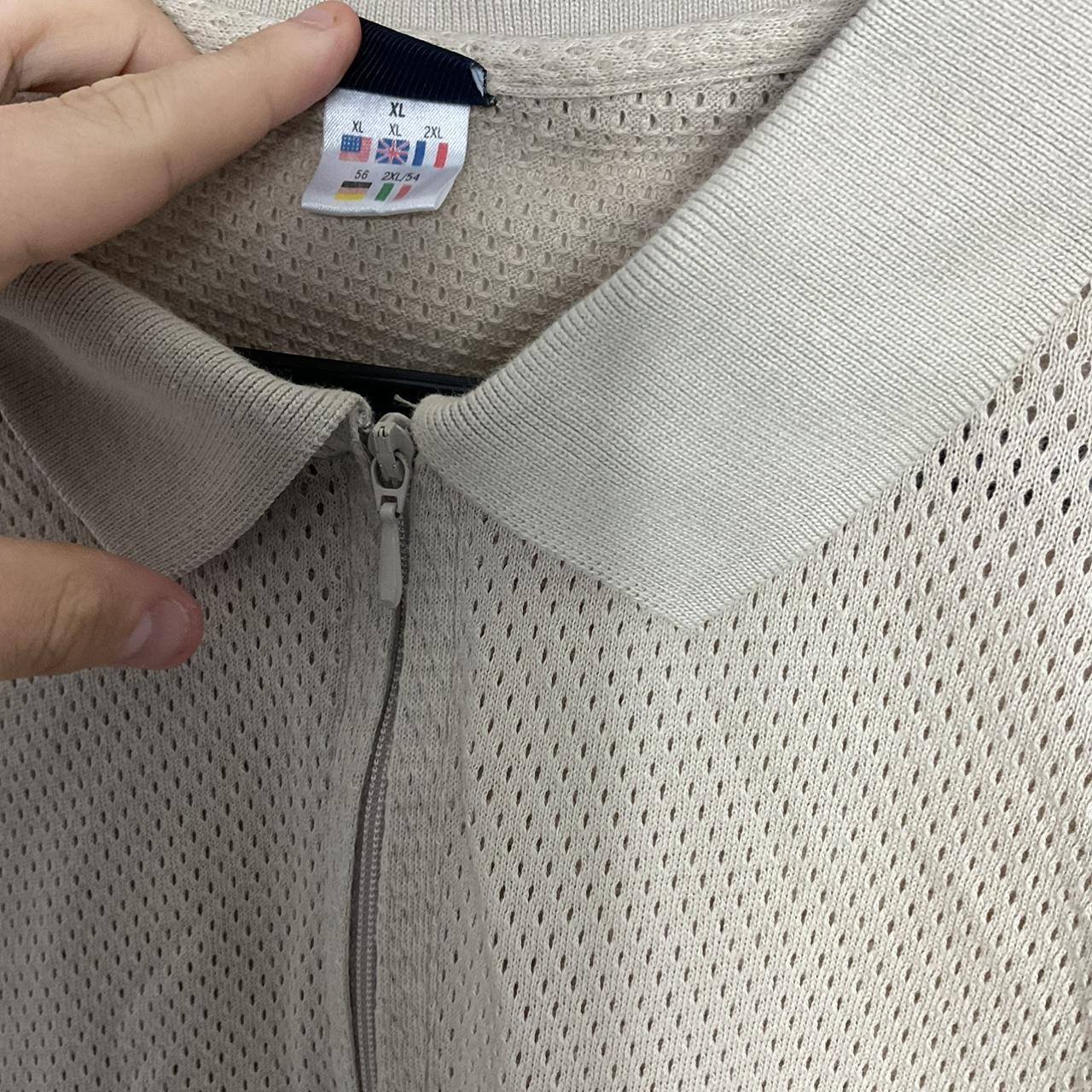 Vintage Reebok Golf polo shirt zip XL General Wear Depop