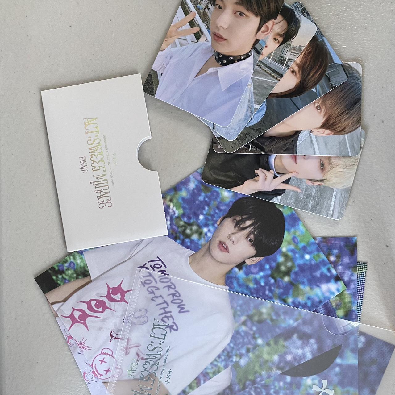 txt act sweet mirage finale tour photocard and | Depop