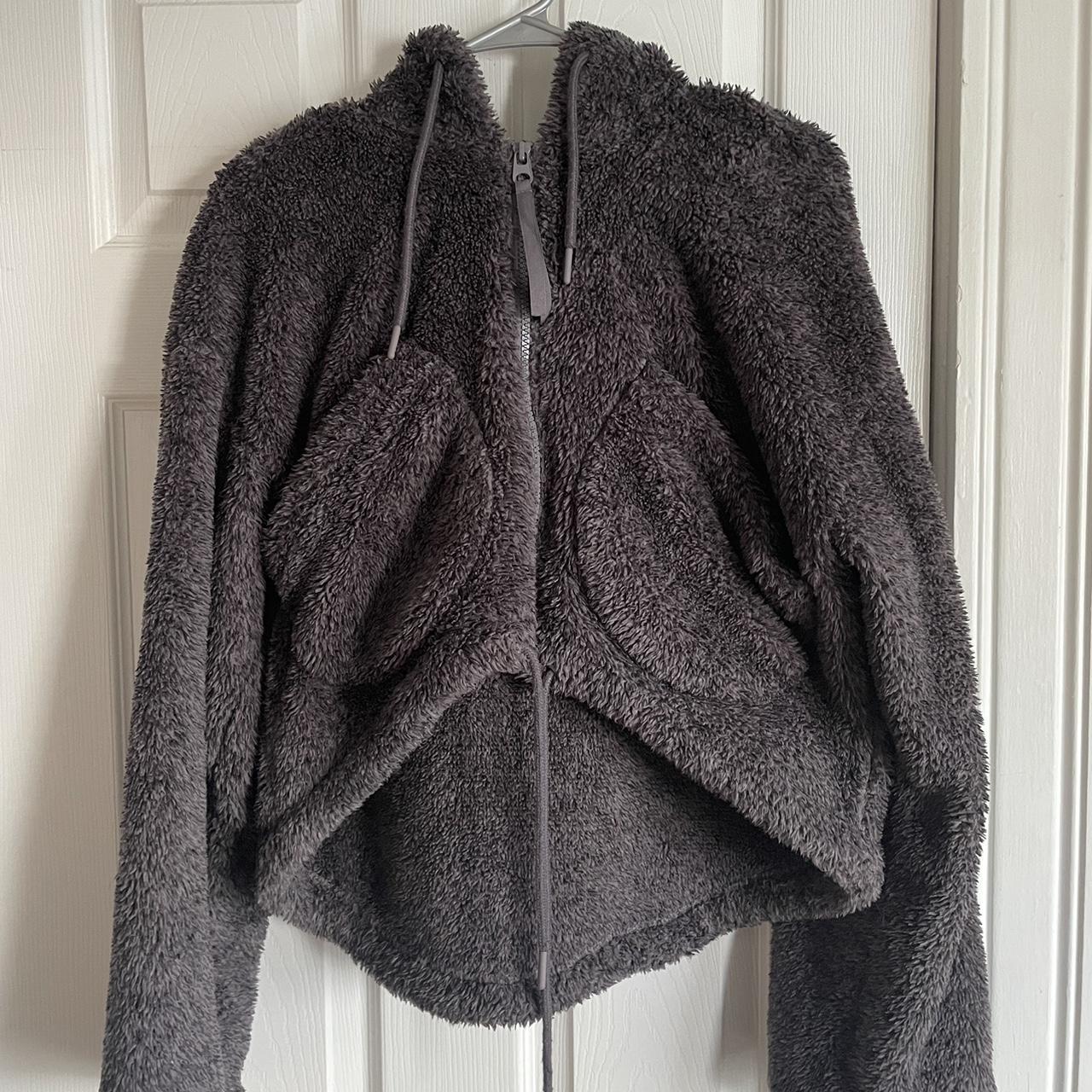 Gymshark fuzzy jacket best sale