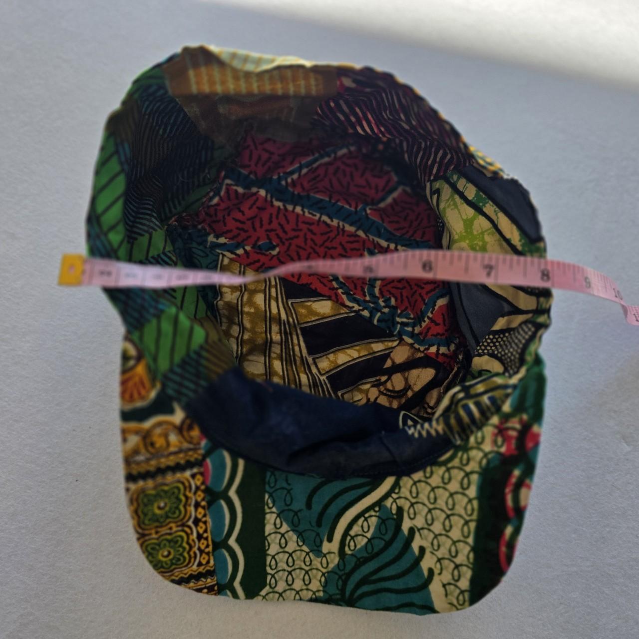 Women's Hat - Multi/Green – Unique patchwork cap … - image 7