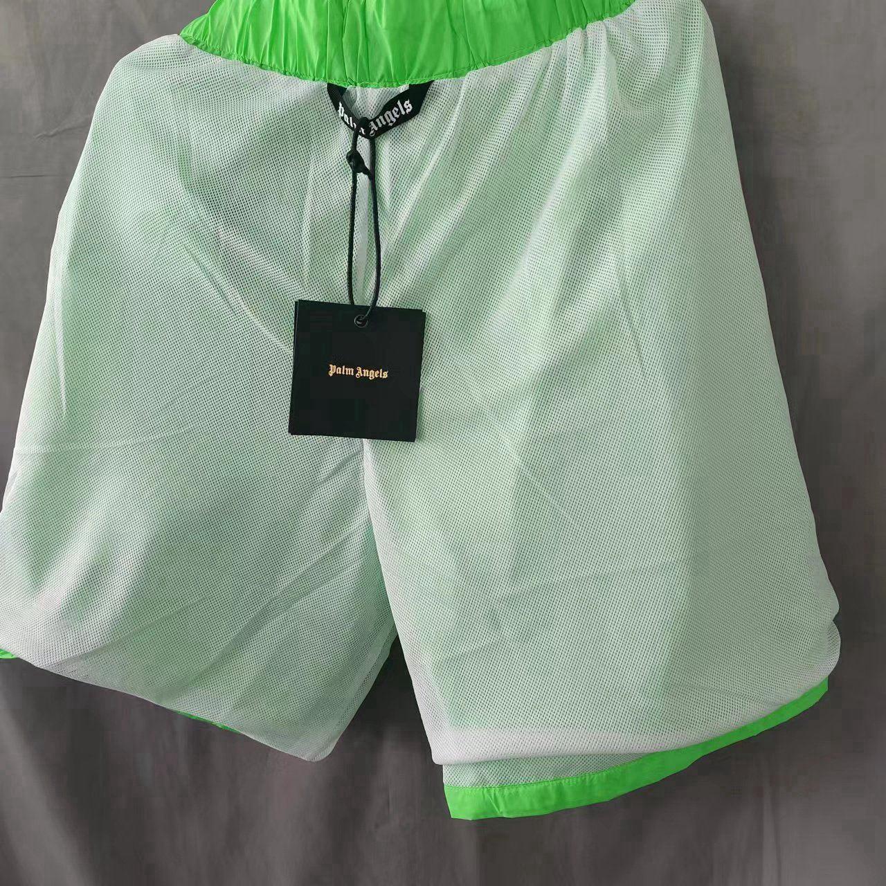 Palm Angel Men's Shorts Fluorescent Green, Size:...