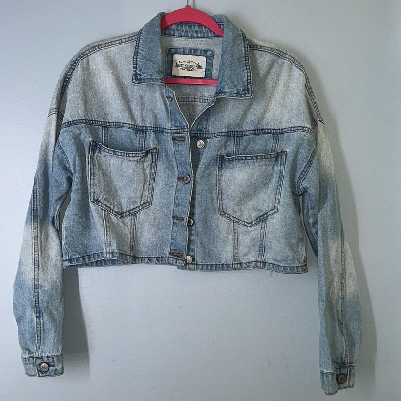 Ashley Vintage Charm denim jacket Has rarely been worn Depop
