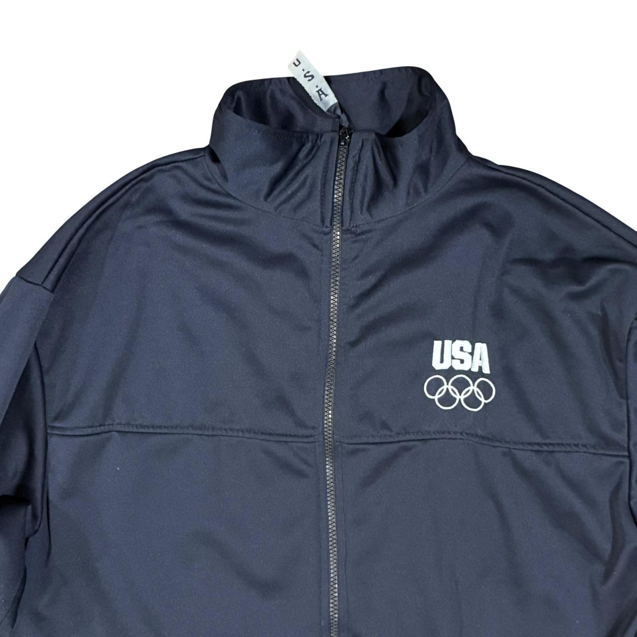 Vintage Men's Windbreaker Jacket - Blue/White - X… - image 2