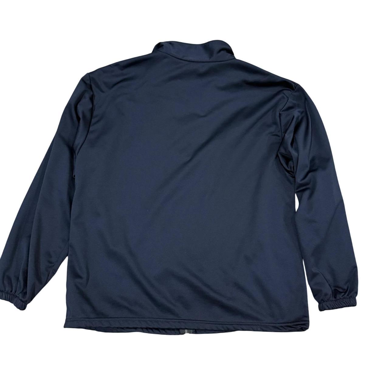 Vintage Men's Windbreaker Jacket - Blue/White - X… - image 5