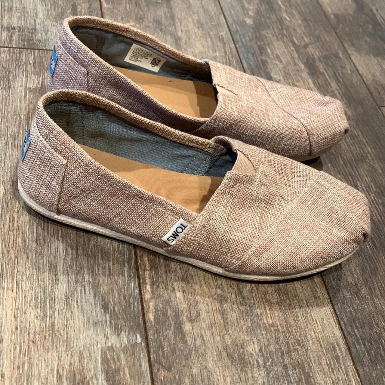 TOMS Women's Footwear Pink/Tan US – Toms Women's size Pink