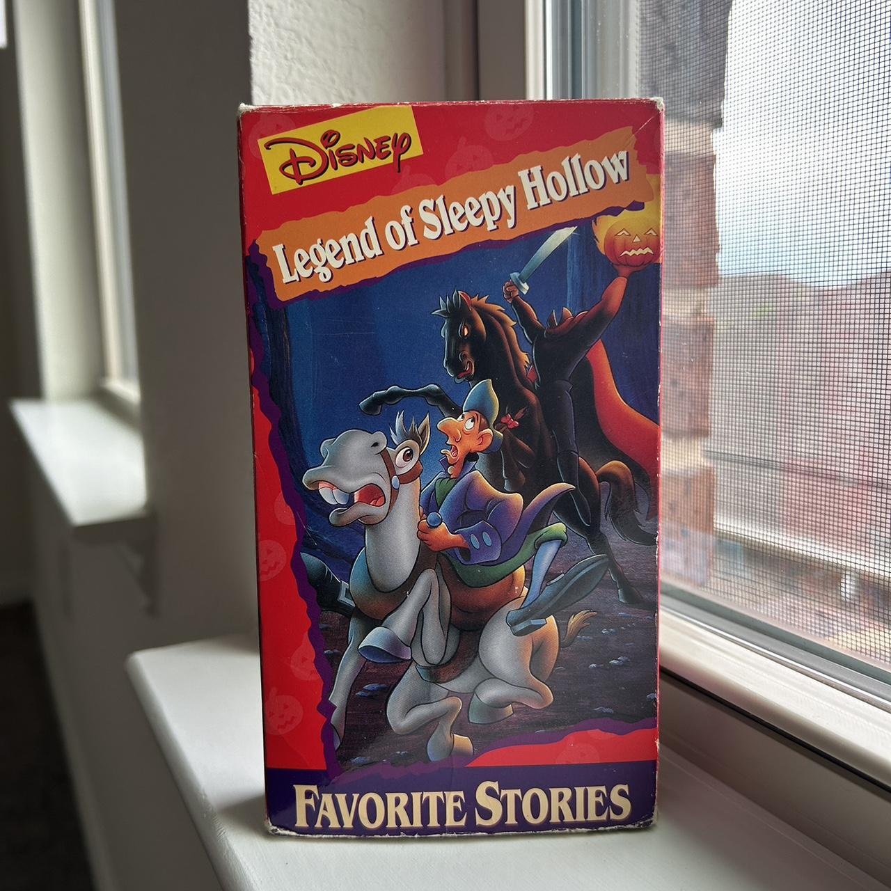 Disney Legend of Sleepy Hollow VHS •comes with mini | Depop