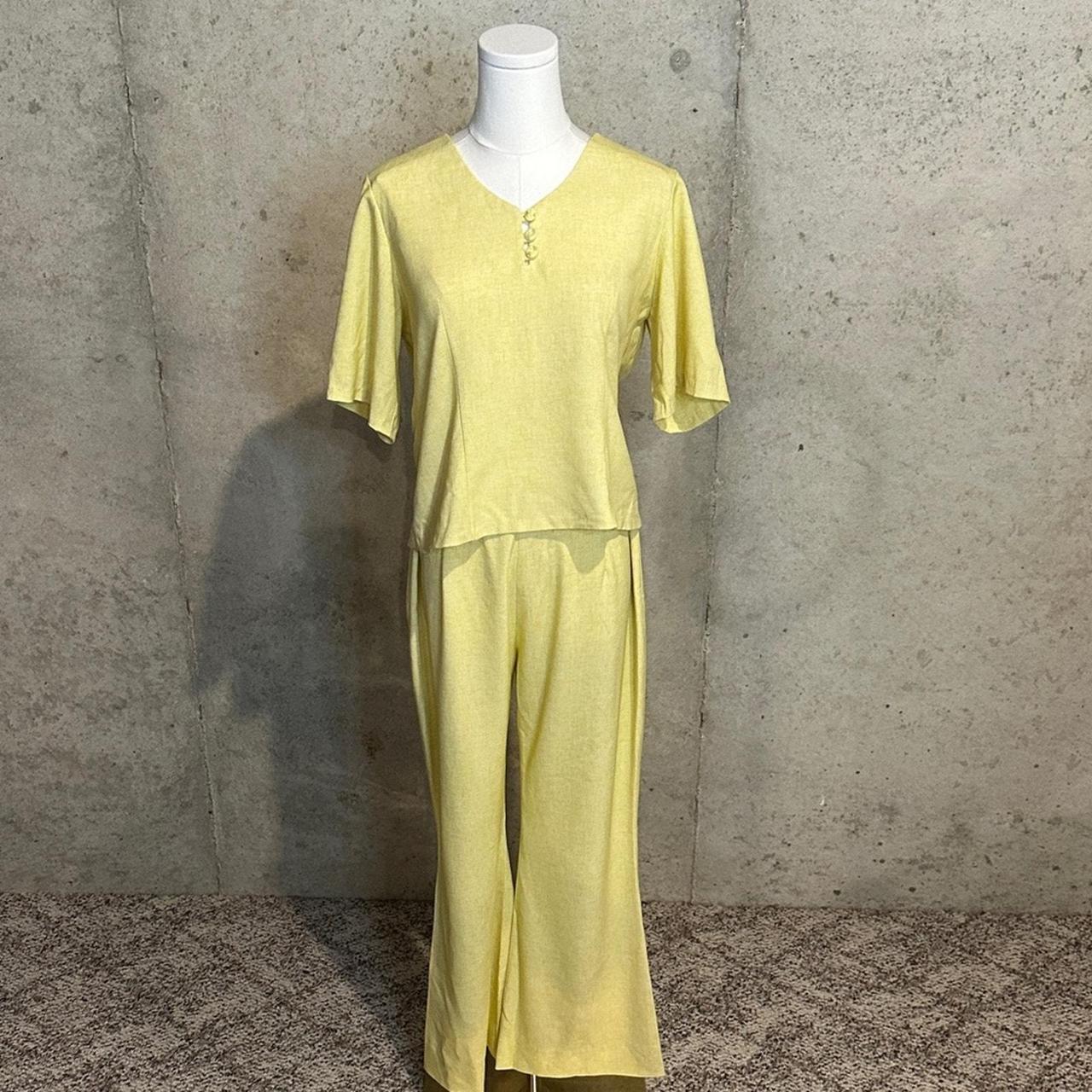 Source Unknown Women's Jumpsuit - Yellow - M – Vi… - image 1