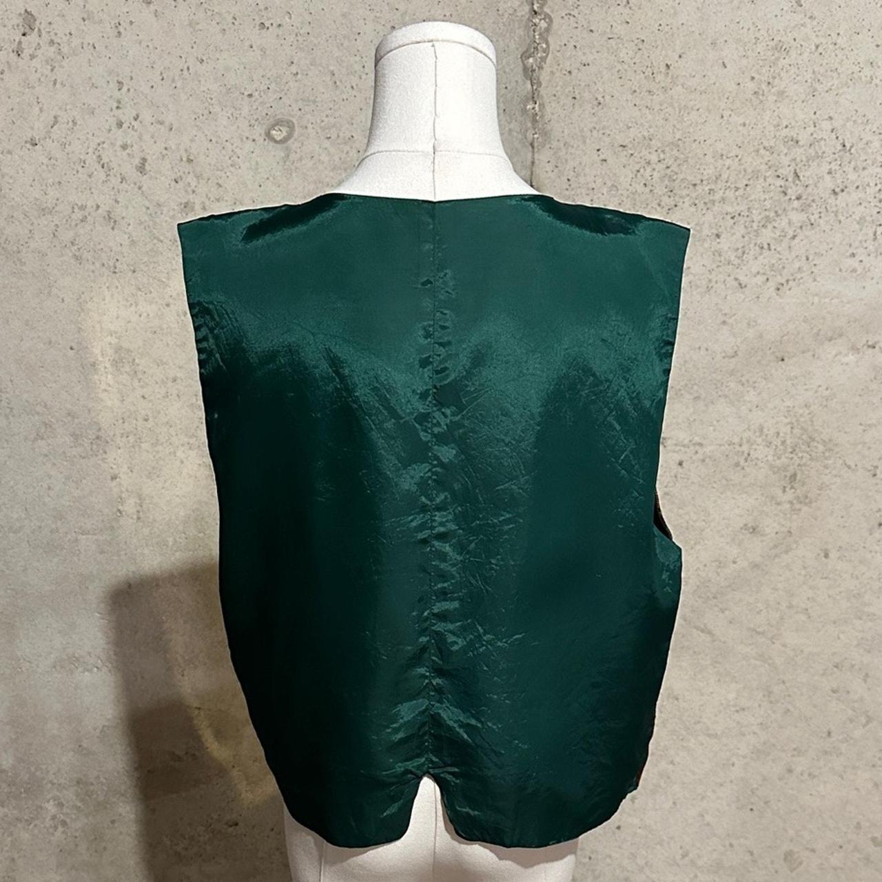 Source Unknown Women's Vest - Red/Green - M – Add… - image 6