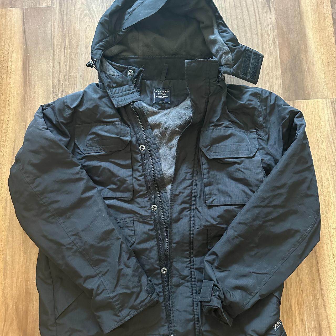 Large men's winter coat (Abercrombie & Fitch) - Depop