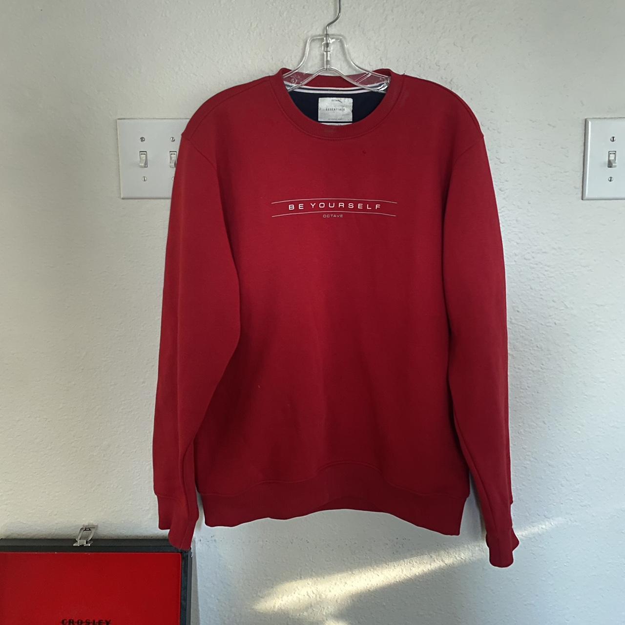 Octave red sweatshirt on sale