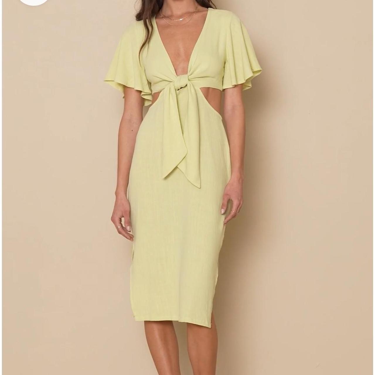 Lulus: Summer Journey Cut Out Dress...