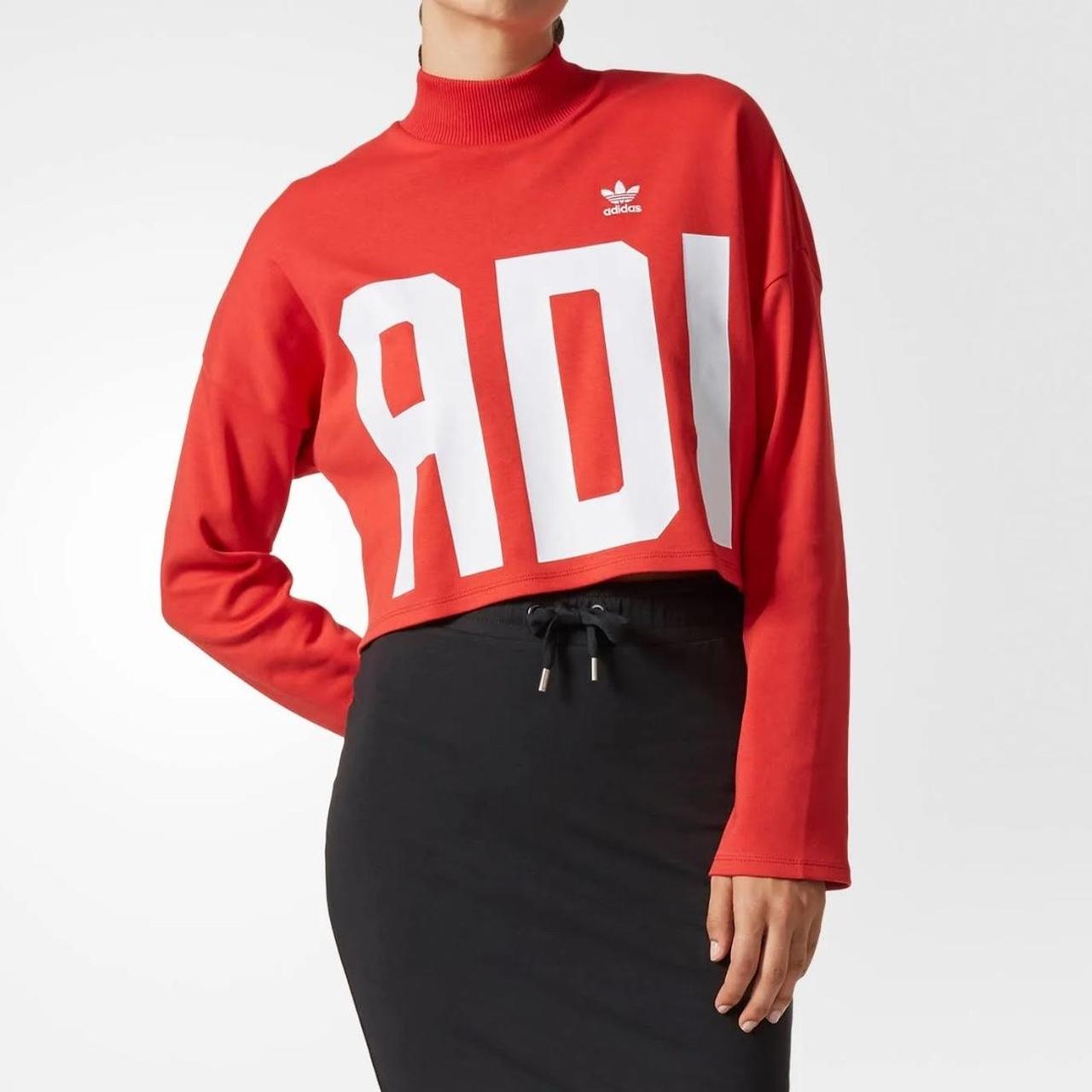 Adidas Originals Bold Age Cropped Mock neck