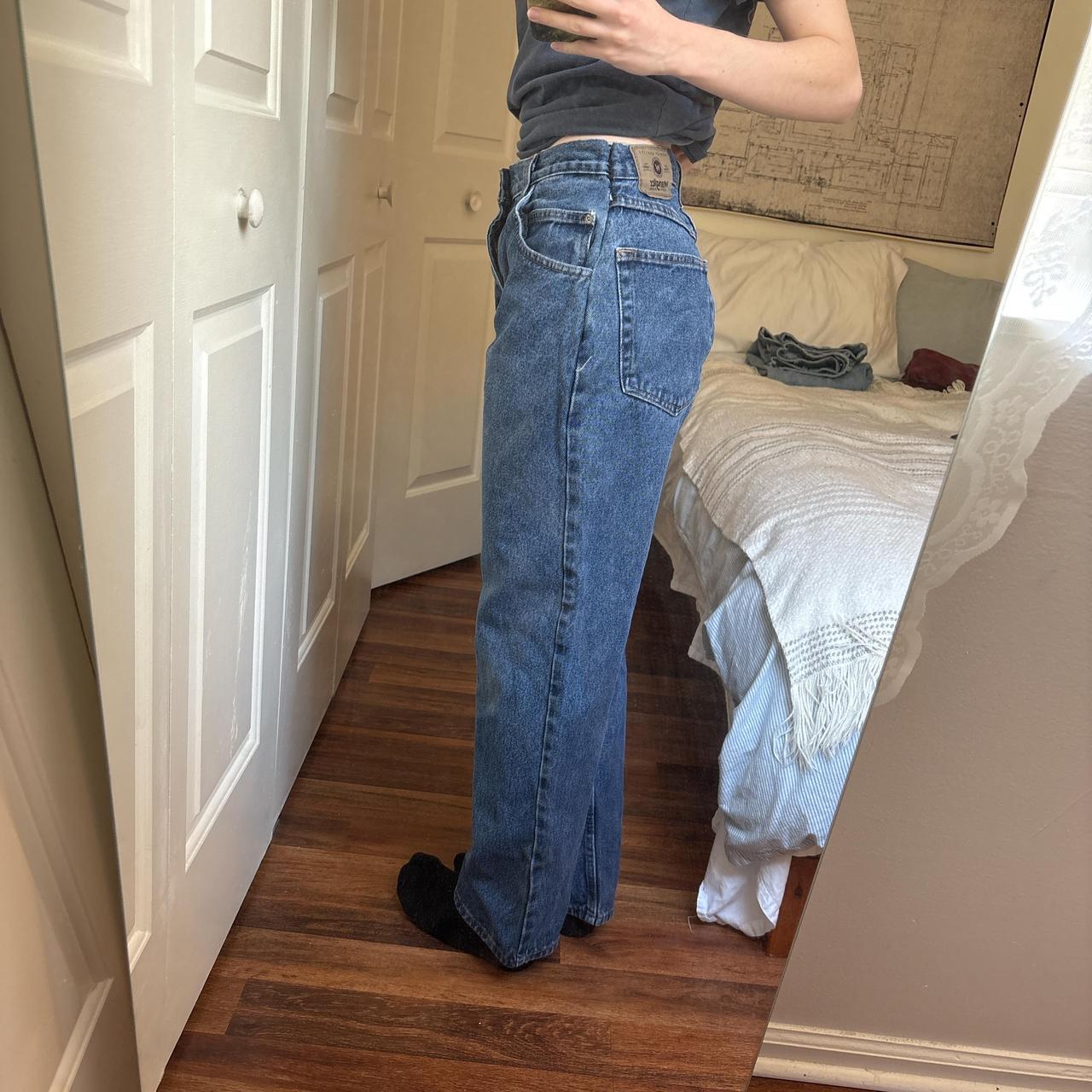 Working Jeans For Women.Baggy Wrangler Work Jeans Women's Small/ Size... | Depop