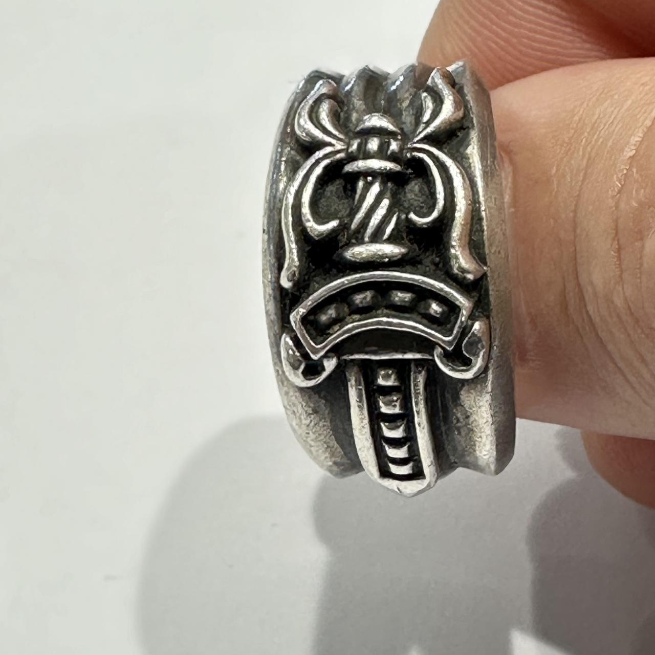 Chrome hearts Dagger ring 925 silver Available in a | Depop