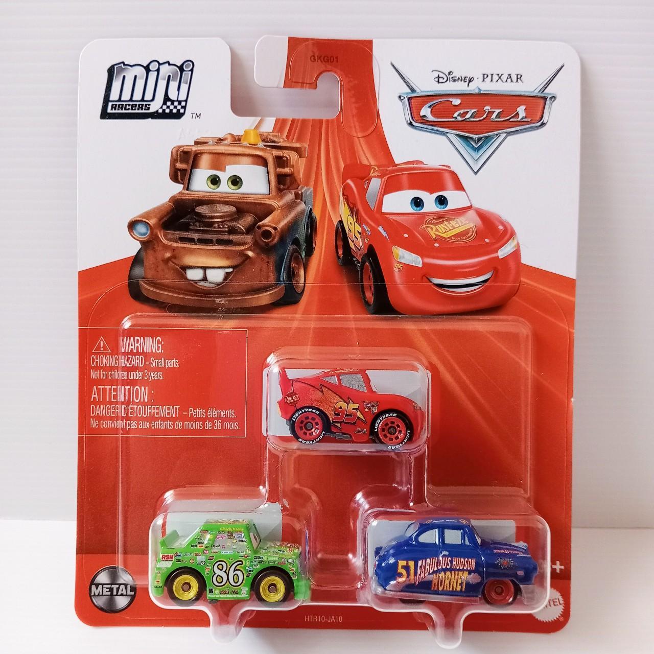 Disney Pixar Cars Mini Racers 3 Pack Doc Hudson. Depop