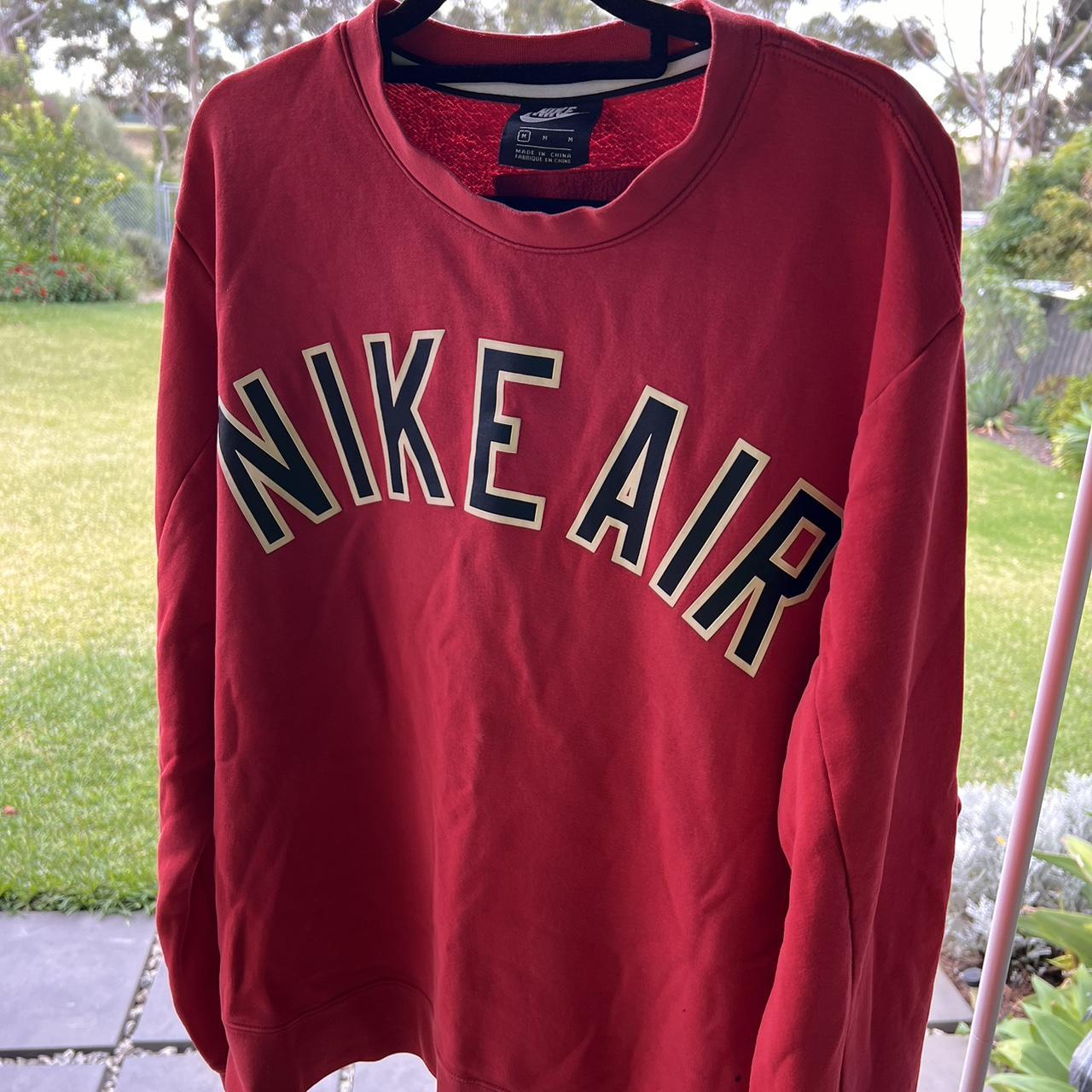 embroidered nike jumper