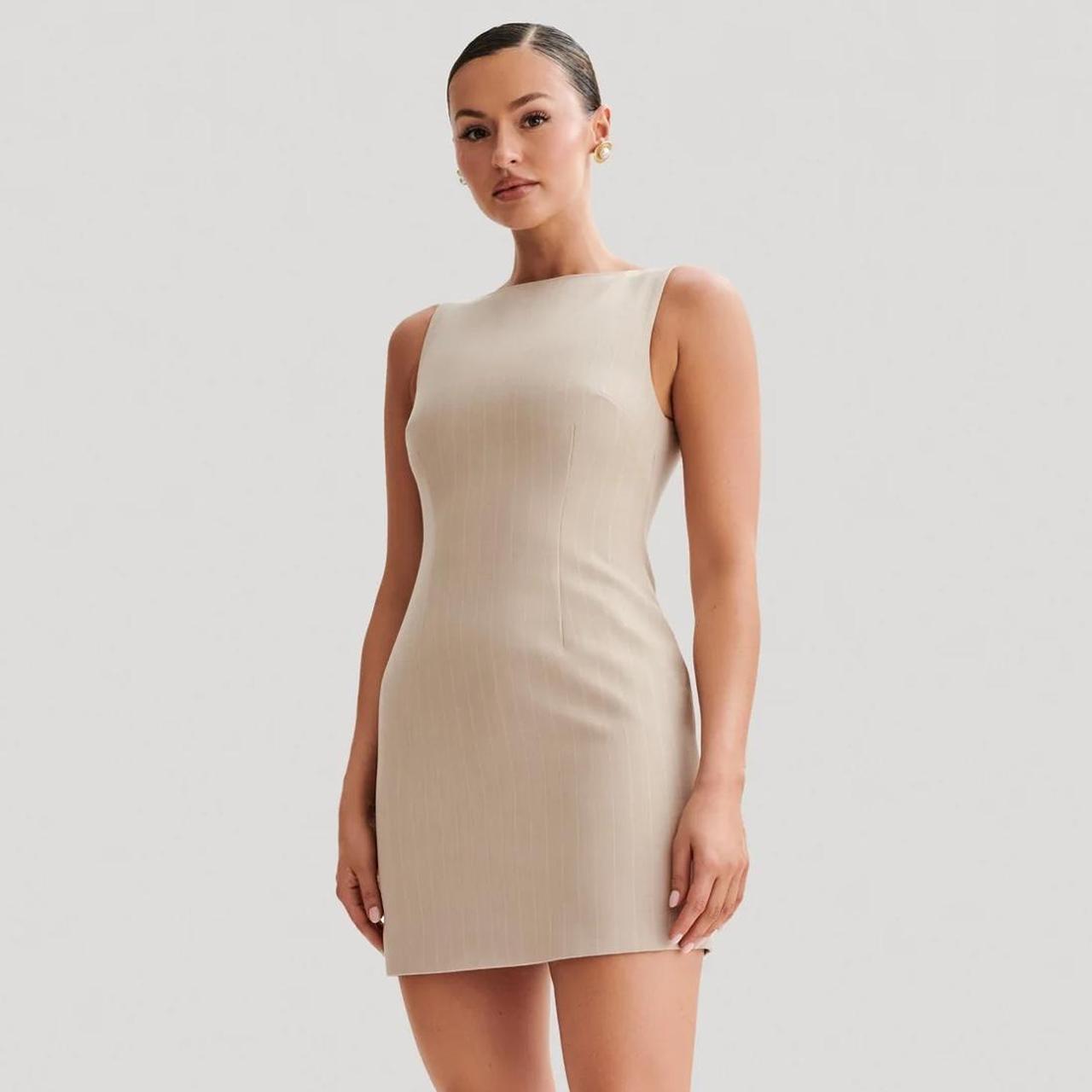 Vestidos Fiesta Mujer 2025 Meshki Angela Suiting Mini Dress Baby