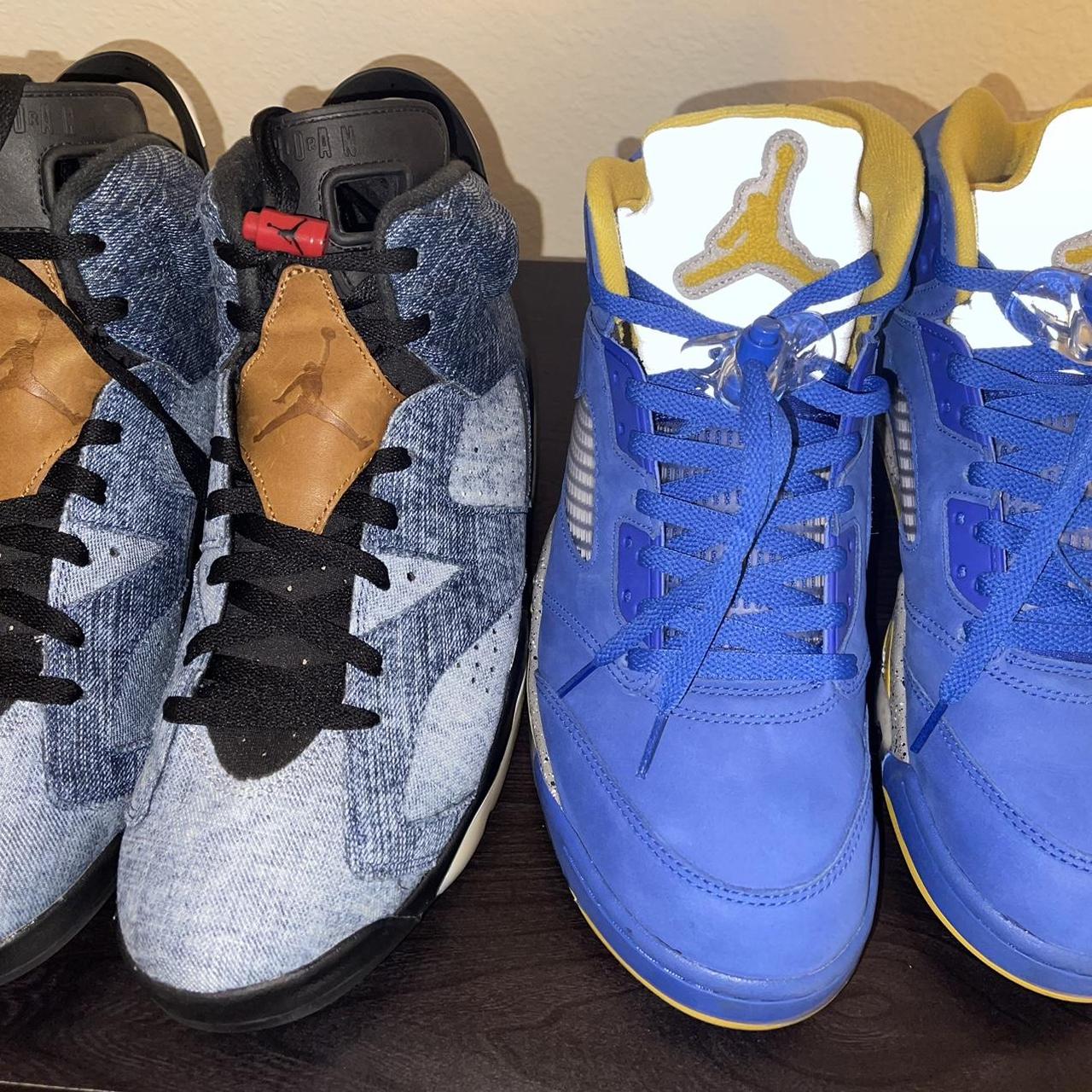 Jordan Laney Retro and Jordan Denim Depop
