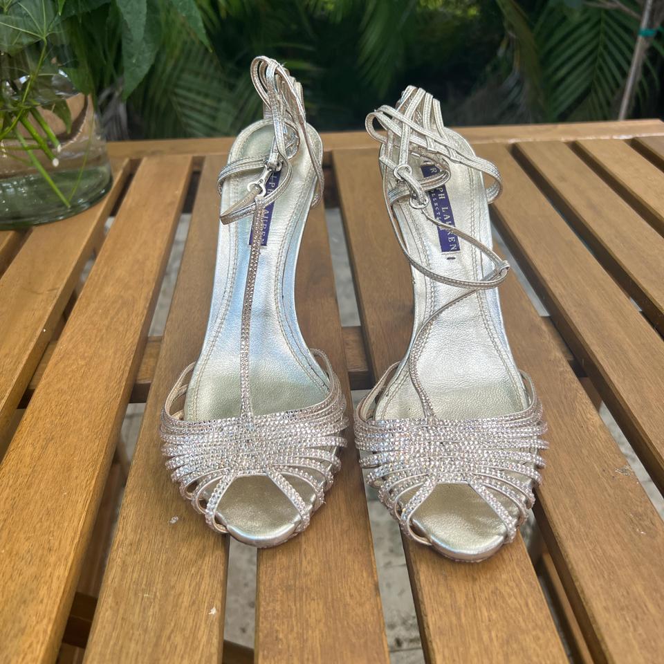 Ralph Lauren Collection Swarovski Crystal Sandal Heels Depop