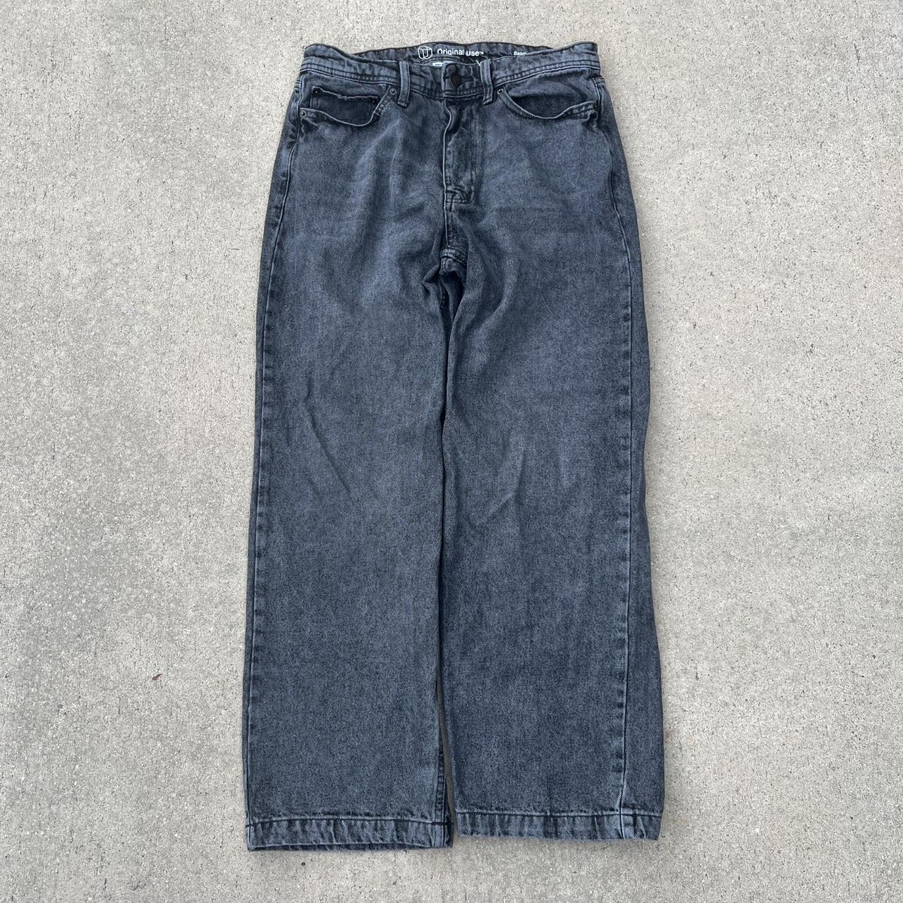 Washed black baggy jeans 👖 Brand: Target (Original... | Depop