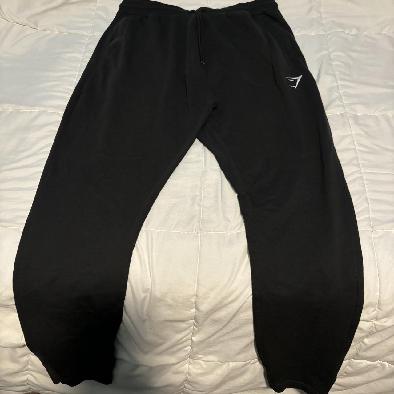 Large Gymshark Critical Zip Joggers Worn a few times Depop